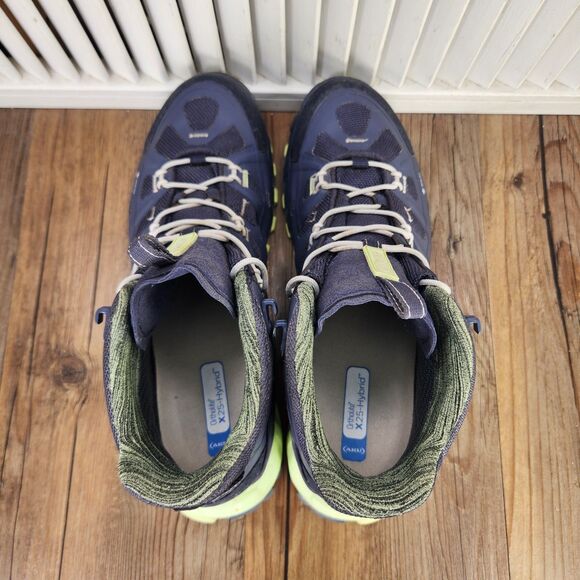 AKU Selvatica Mid GTX Mens Size 9 Blue Waterproof Gore-Tex Vibram Hiking Boots - Picture 5 of 9